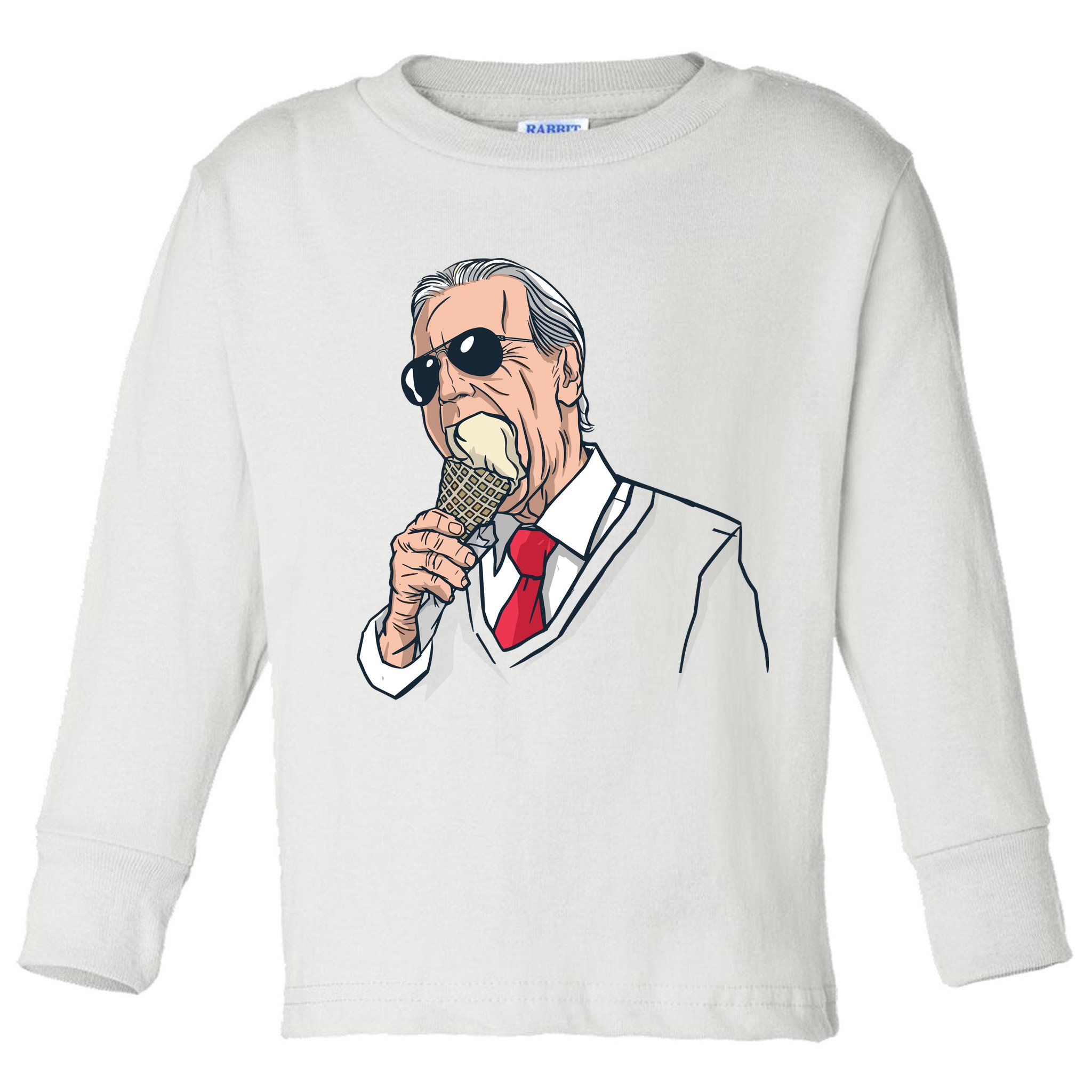 Biden Ice Cream Toddler Long Sleeve Shirt