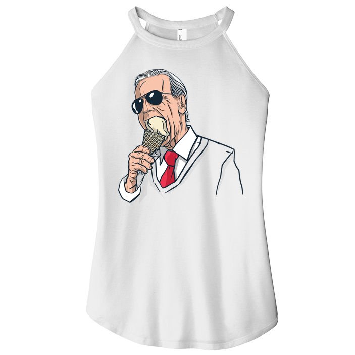 Biden Ice Cream Women's Perfect Tri Rocker Tank