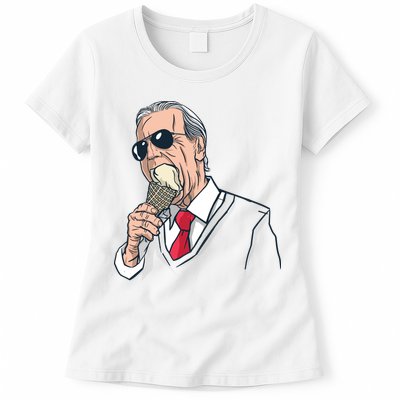 Biden Ice Cream Womens T-Shirt