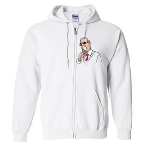 Biden Ice Cream Full Zip Hoodie