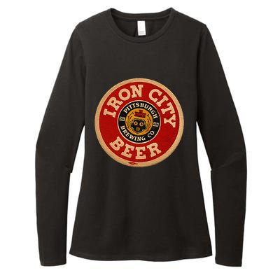 Beer Irons City Pittsburgh Beer Lover Womens CVC Long Sleeve Shirt