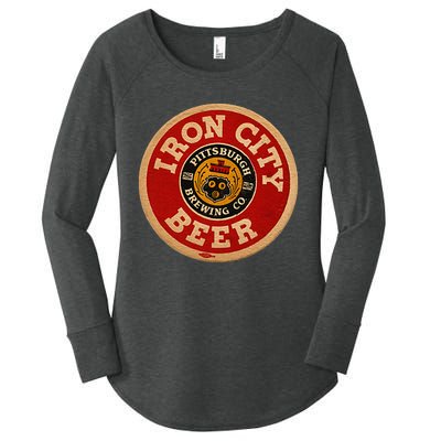 Beer Irons City Pittsburgh Beer Lover Women's Perfect Tri Tunic Long Sleeve Shirt