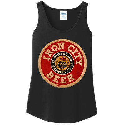 Beer Irons City Pittsburgh Beer Lover Ladies Essential Tank