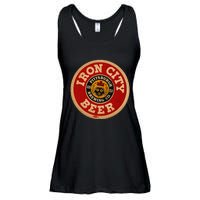 Beer Irons City Pittsburgh Beer Lover Ladies Essential Flowy Tank