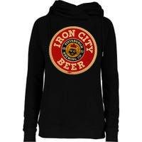 Beer Irons City Pittsburgh Beer Lover Womens Funnel Neck Pullover Hood