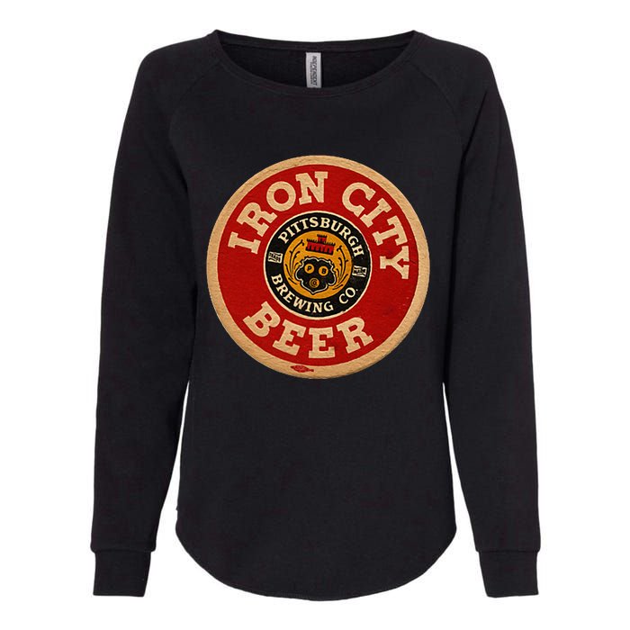 Beer Irons City Pittsburgh Beer Lover Womens California Wash Sweatshirt