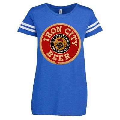 Beer Irons City Pittsburgh Beer Lover Enza Ladies Jersey Football T-Shirt