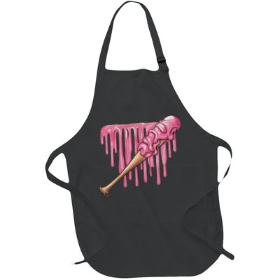 Baseball Ice Cream Baseball Bat With Sprinkles Drip Apron