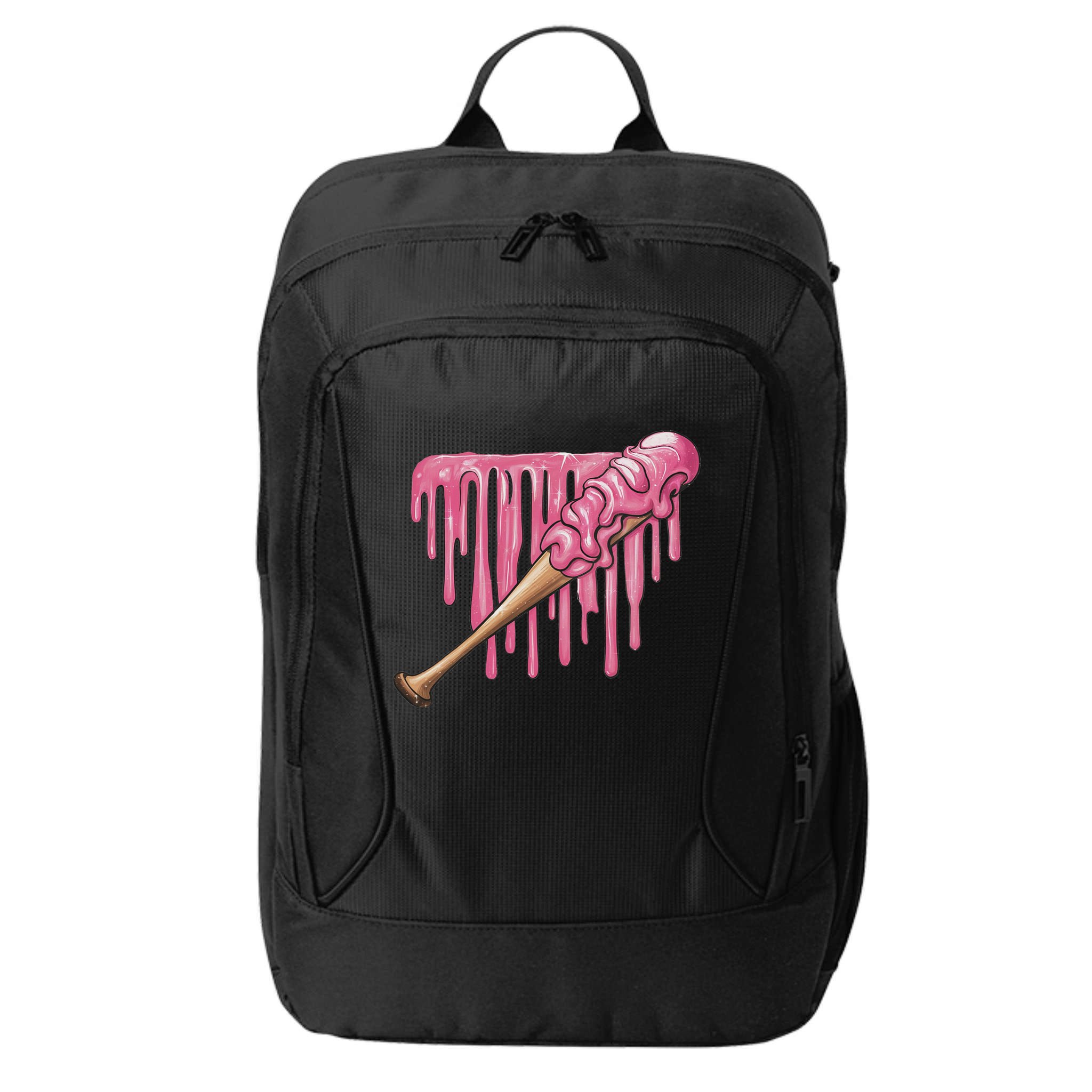 Baseball Ice Cream Baseball Bat With Sprinkles Drip City Backpack