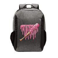 Baseball Ice Cream Baseball Bat With Sprinkles Drip Vector Backpack