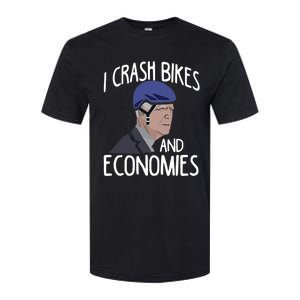 Biden I Crash Bikes And Economies Softstyle CVC T-Shirt