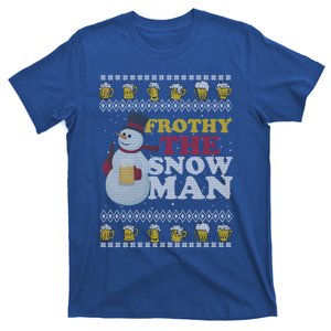 Beer Ipa Craft Beer Ugly Christmas Funny Frothy The Snow Gift T-Shirt