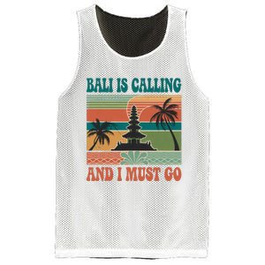 Bali Is Calling And I Must Go Mesh Reversible Basketball Jersey Tank