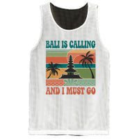 Bali Is Calling And I Must Go Mesh Reversible Basketball Jersey Tank