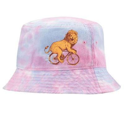 Bicycle Lion Tie-Dyed Bucket Hat