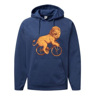 Bicycle Lion Performance Fleece Hoodie