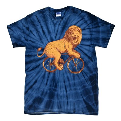 Bicycle Lion Tie-Dye T-Shirt