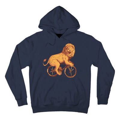 Bicycle Lion Tall Hoodie