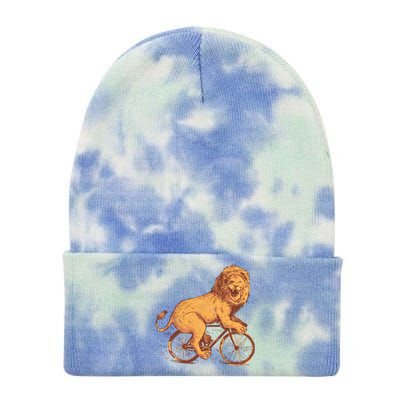 Bicycle Lion Tie Dye 12in Knit Beanie