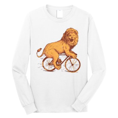 Bicycle Lion Long Sleeve Shirt