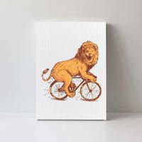 Bicycle Lion Canvas