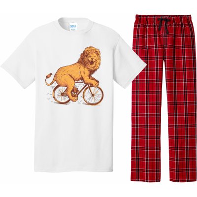 Bicycle Lion Pajama Set