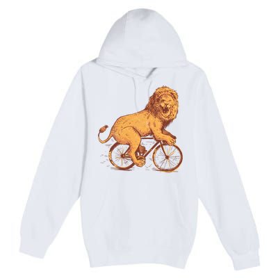 Bicycle Lion Premium Pullover Hoodie