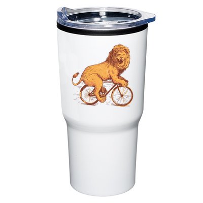 Bicycle Lion Tumbler