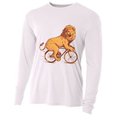 Bicycle Lion Cooling Performance Long Sleeve Crew