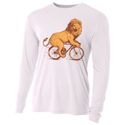 Bicycle Lion Cooling Performance Long Sleeve Crew