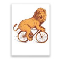 Bicycle Lion Poster