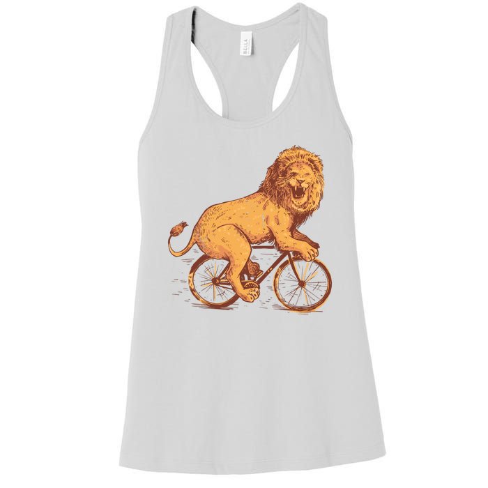 Bicycle Lion Women's Racerback Tank