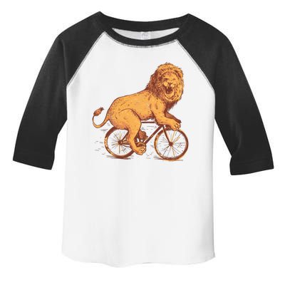 Bicycle Lion Toddler Fine Jersey T-Shirt