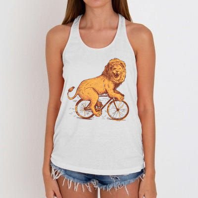 Bicycle Lion Women's Knotted Racerback Tank