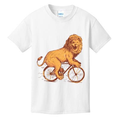 Bicycle Lion Kids T-Shirt