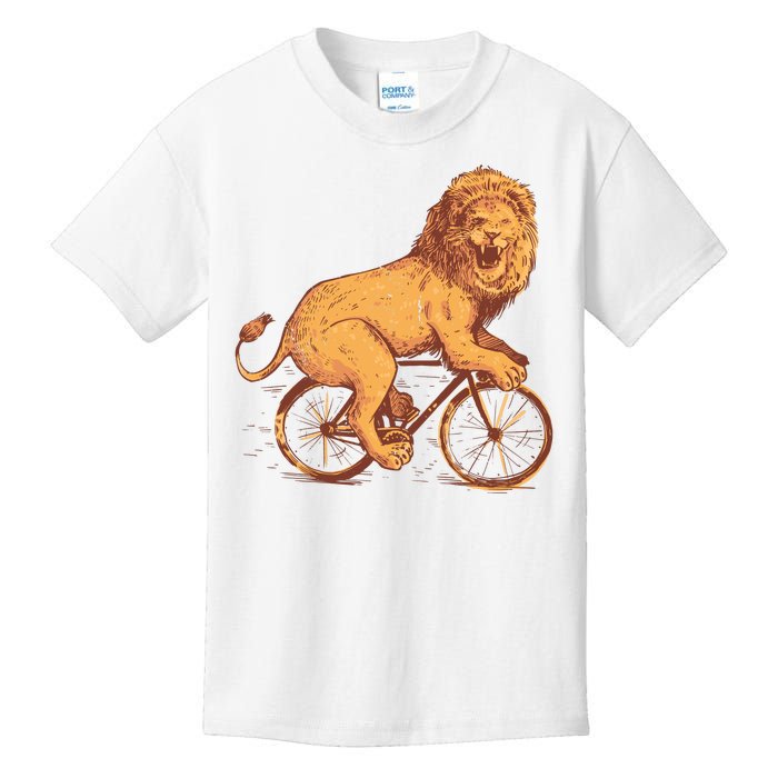 Bicycle Lion Kids T-Shirt