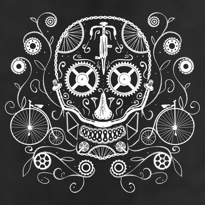 Bicycle Skull Adult Drive Performance Visor