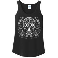 Bicycle Skull Ladies Essential Tank