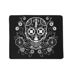 Bicycle Skull Mousepad