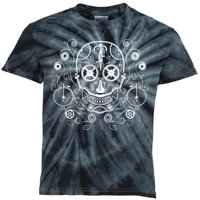 Bicycle Skull Kids Tie-Dye T-Shirt