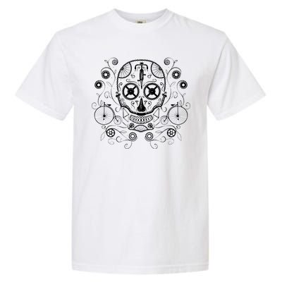 Bicycle Skull Garment-Dyed Heavyweight T-Shirt