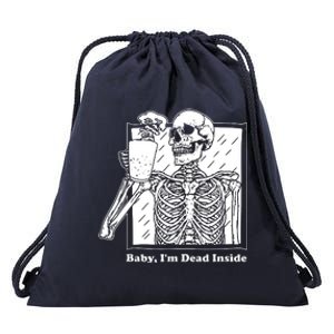 Baby IM Dead Inside Drawstring Bag