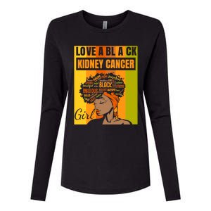 Black Independence Day Love A Black Ney Cancer Meaningful Gift Womens Cotton Relaxed Long Sleeve T-Shirt