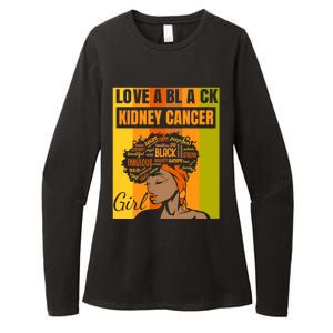 Black Independence Day Love A Black Ney Cancer Meaningful Gift Womens CVC Long Sleeve Shirt