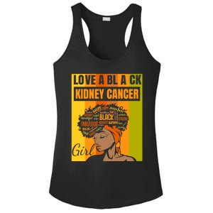 Black Independence Day Love A Black Ney Cancer Meaningful Gift Ladies PosiCharge Competitor Racerback Tank