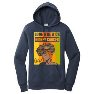 Black Independence Day Love A Black Ney Cancer Meaningful Gift Women's Pullover Hoodie