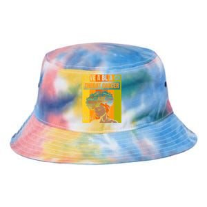 Black Independence Day Love A Black Throat Cancer Cute Gift Tie Dye Newport Bucket Hat