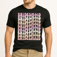 Bridesmaid I Do Crew Retro Bachelorette Party Bridesmaids Cooling Performance Crew T-Shirt