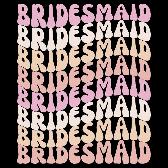 Bridesmaid I Do Crew Retro Bachelorette Party Bridesmaids Cooling Performance Crew T-Shirt