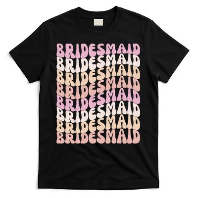 Bridesmaid I Do Crew Retro Bachelorette Party Bridesmaids T-Shirt